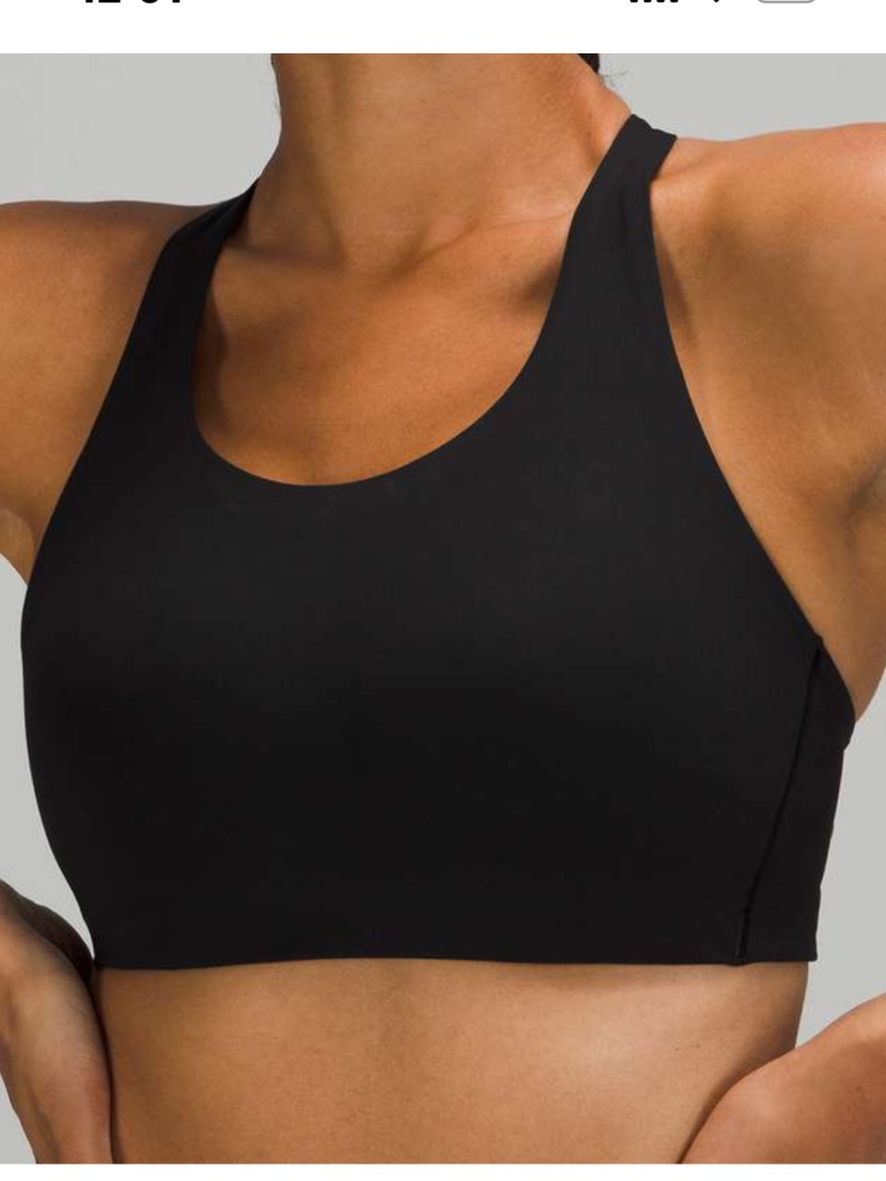 lululemon athletica High-Neck Sports Bra - Black